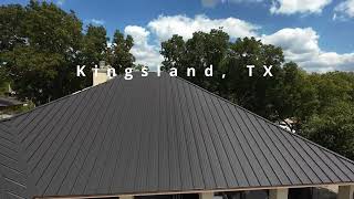 Metal Roof Remodel with Boat Dock in Kingsland Texas [upl. by Eiznek84]