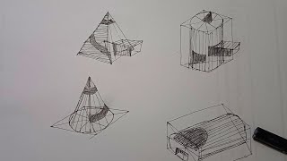 Isometric cutting the basic volumes [upl. by Hirai991]