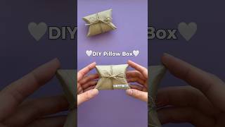 DIY Pillow Box🤍 [upl. by Aierdna]