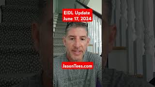 SBA EIDL update on forgiveness and hardship and Treasury June 17th 2024 [upl. by Herta]