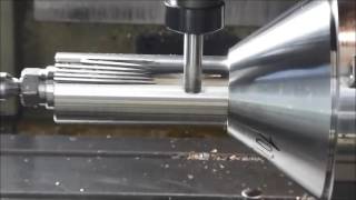 Milling CNC with Doosan Mynx 750 material AISI 304 [upl. by Aral]