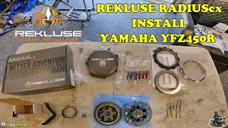 REKLUSE RADIUS CX INSTALL  YAMAHA YFZ450R [upl. by Elfrida]