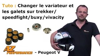 Tuto Changer le variateur etou les galets de son Speedfight 12  Trekker  Buxy [upl. by Moorefield]