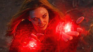 Avengers Infinity War Thanos vs Scarlet Witch and Vision Breakdown and Marvel Easter Eggs [upl. by Mcfarland826]