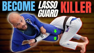 3 Essential ATTACKS From LASSO GUARD  Techniques for EVERYONE [upl. by Three]