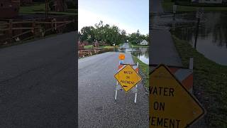 Arrowhead Retention Pond  Constant flooding in Round Lake Heights Illinois shorts [upl. by Ethban]