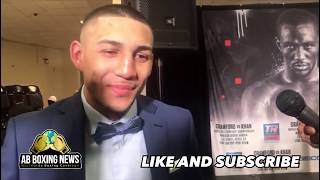 Teofimo Lopez on his victory over Tatli and wants Commey or Loma next [upl. by Charmine]