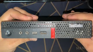 Lenovo ThinkStation P330 Tiny Desktop  Dismantle for CPU Fan cleaning  Most satisfying video [upl. by Lorant790]