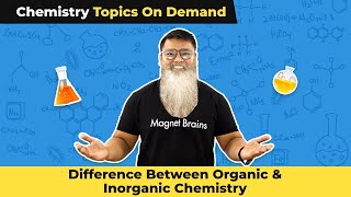 Difference Between Organic and Inorganic Chemistry [upl. by Nannah389]