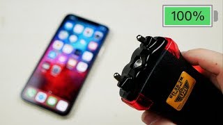 Can a Quick Taser Blast Charge an iPhone X [upl. by Ermeena113]