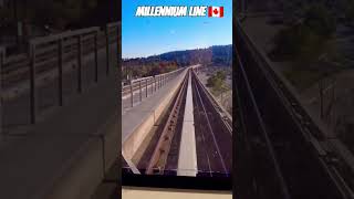 Millennium Line SkyTrain sailing through Coquitlam BC 🚊🍁🇨🇦 [upl. by Querida574]