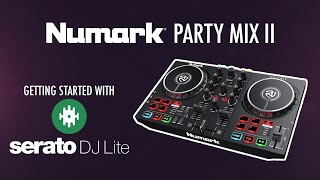 Numark Party Mix II  Getting Started with Serato DJ Lite [upl. by Omrellug]