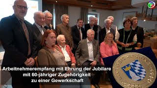 60 Jahre Mitglied bei einer Gewerkschaft [upl. by Renner945]