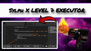 SYLPH X NEW FREE KEYLESS EXECUTOR FOR PC Bypasses byfron  Sylph X level 7 executor [upl. by Puklich738]