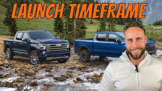 2022 Silverado Refresh Launch Order Dates Production amp More [upl. by Alix]