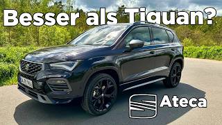 Seat Ateca 20 TDI FR – gute Alternative zum VW Tiguan Fahrbericht  Review [upl. by Lesna]