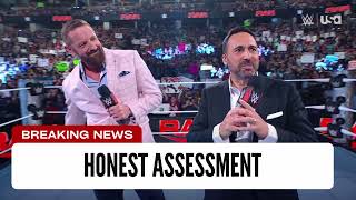 Joe Tessitore Gives Honest Assessment Of Monday Night Raw Debut [upl. by Marco]