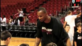 NBA Cares Miami Heat Camp [upl. by Katalin]