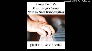 Kenny Barron One finger snap [upl. by Glynias878]