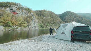 강가노지🌈차박일상ㅣ매점화장실샤워장 ㅣ장어구이두부amp토마토볶음🍅먹는 캠핑 일상ㅣ반려견동반차박🐾🐕‍🦺 [upl. by Veron]