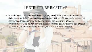 Corso Online Guida Turistica  Imprese turistiche e strutture ricettive alberghiere e paralberghiere [upl. by Eeramit]