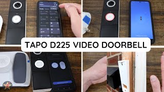 How to Setup Tapo D225 Video Doorbell [upl. by Nilerual421]