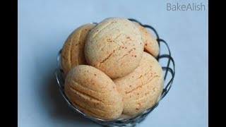 Easy Gulab Jamun Cookies Recipe  Tea Time Snacks 4 INGREDIENTS COOKIE RECIPE Bakealishcom [upl. by Tyre]