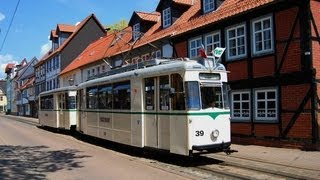 Historische Straßenbahnen in Halberstadt [upl. by Howard]