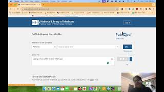 Pubmed Advanced SearchUsing the advanced search builder systematic [upl. by Caras]