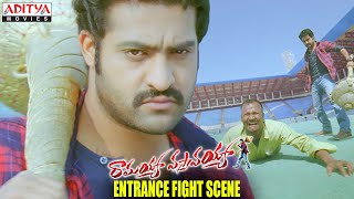 Ramayya Vasthavayya Movie  NTR Entrance Fight Scene  NTR Samantha Shruti Haasan [upl. by Selrac]