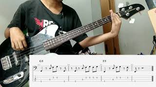 Hard Drive Gold  altJ Bass Cover and Tab [upl. by Buffy]