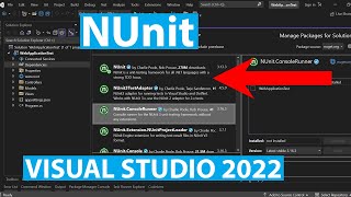 How To Install Nunit in Visual Studio 2022 [upl. by Juliet]