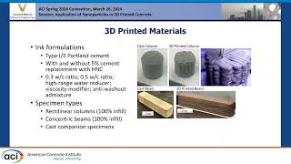 Effect of Halloysite Nanoclay on the Performance of 3D Printed CementBased Materials [upl. by Burley793]