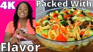 Quick and Simple Pasta Salad Delicious [upl. by Arni338]