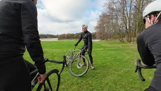 Leren veldrijden met Richard Groenendaal op de Specialized Crux [upl. by Jermaine]