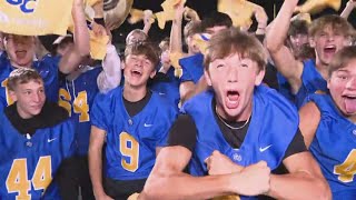 Greenfield Central High School gets hype for game against Greenburg  Operation Football [upl. by Anayia415]