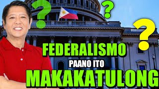 Paano MAKATUTULONG ang FEDERALISMO sa mga PILIPINO  Solidong Kaalaman [upl. by Willett]