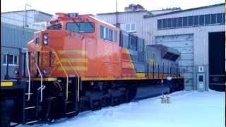 Locomotive EMD SD70ACe Starting Air Starter [upl. by Kwabena]