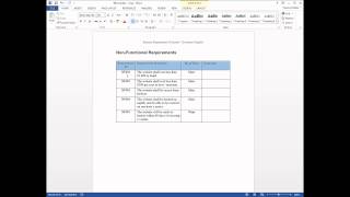 Documenting NonFunctional Requirements [upl. by Atat]