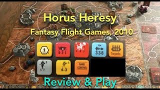 Horus Heresy Fantasy Flight Games Review amp How to Play [upl. by Sufur]