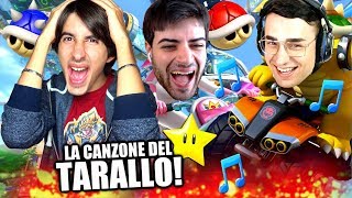 TUBERANZA CANTA LA CANZONE del TARALLO Mario Kart 8 Deluxe Gameplay ITA [upl. by Shaddock]