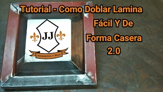 TUTORIAL  Como Doblar Lamina Fácil Y De Forma Casera 20 [upl. by Naves]