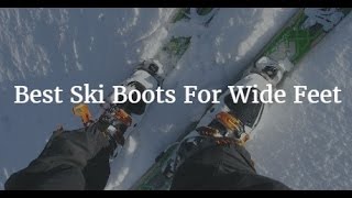 Best Ski Boots For Wide Feet [upl. by Rinna371]