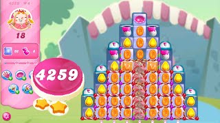 Candy Crush Saga Level 4259 NO BOOSTERS  2 Stars 🌟🌟 [upl. by Ramsay169]