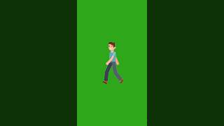 Man Walking Green Screen Video l Green Screen Video Man Walking chromakey greenscreen [upl. by Esinet863]