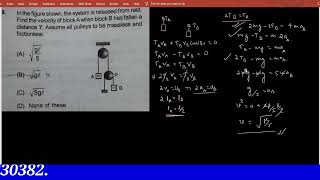 How To Solve Pulley Problems  laws of motion pulley problem  Pulley Tricks For IIT JEE Mains  V6 [upl. by Iline]