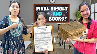 Final Result 😨 Books  Fail 😮  Marks Revealed 😲  Cute Sisters [upl. by Duster]