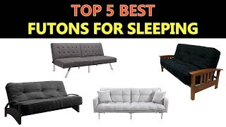 Best Futons for Sleeping 2019  2020 [upl. by Dirraj]