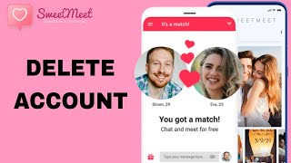 How To Delete Account On SweetMeet App [upl. by Dode]