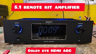 51 Amplifier dsp remote kit Dolby DTS HDMI ARC price 15999 selfieaudios [upl. by Josefina]